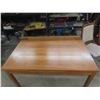 Image 4 : Teak Table 30" x 31"x 51" with (2)  16" Pull Out Leaves & 6 Chairs - 2 of are Captains