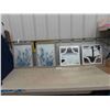 Image 1 : 2 Shadow Box Style Pictures 15" x 19" & 2 Mirrors