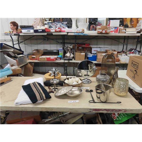 Room Décor ; Magnifying Mirror, Rug, Vases, Plus More