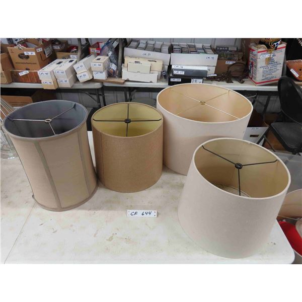 4 Various Lamp Shades