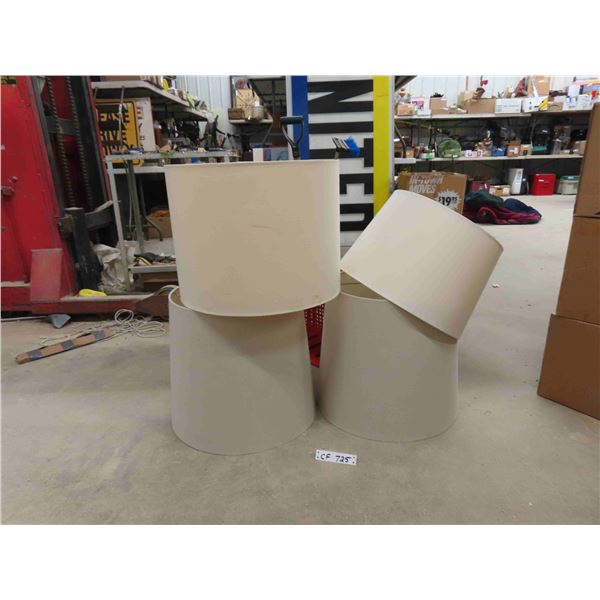 4 Large Lamp Shades