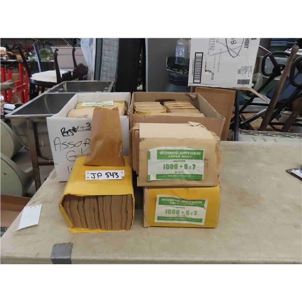 9000 5" x 7" Paper Bags