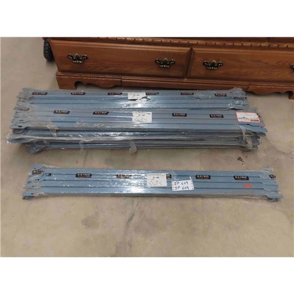 12 Bundles of 8 Pieces 4' Shelving Brackets