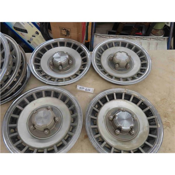 2 Sets of 15" Ford Wheel Discs - 1980s