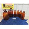 Image 1 : 2 Large Brown Javex Bottles & 4 Small
