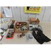 Image 1 : Fishing Supply ; Reels, Pieces of Fishing Line, Gloves, plus more