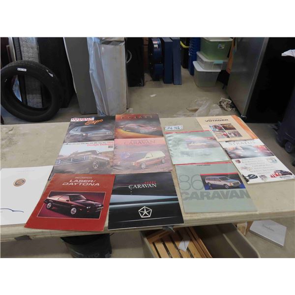 Chrysler Mopar Brochures