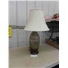 Image 1 : Ceramic Lamp with Shade 31" Tall