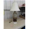 Image 2 : Ceramic Lamp with Shade 31" Tall