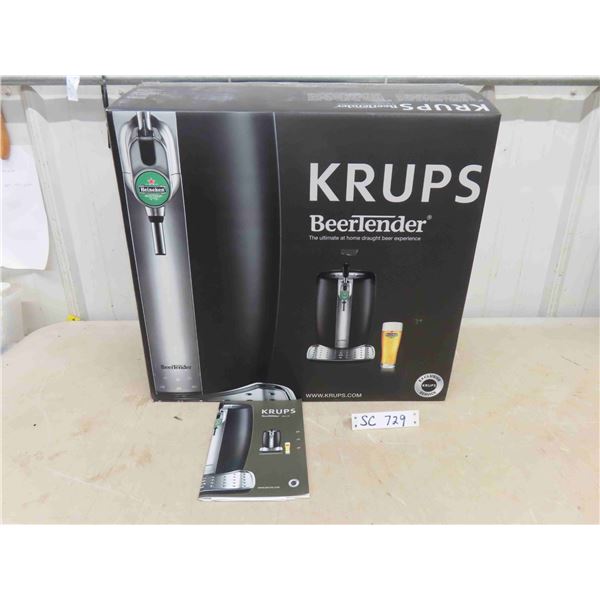 Krups Beer Tender ' Home Draught Beer Experience' New in Box