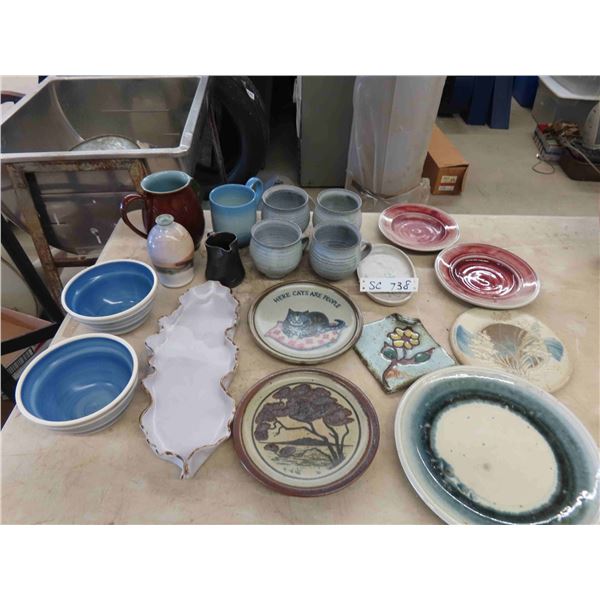 Various Pieces of Pottery