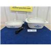 Image 1 : Corningware - 2 Casserole Dishes with Lids