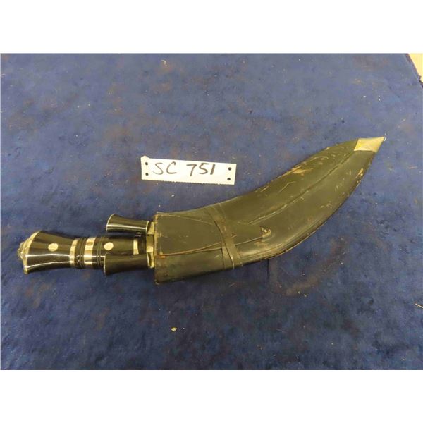 3 Knives with Sheaths