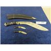 Image 3 : 3 Knives with Sheaths