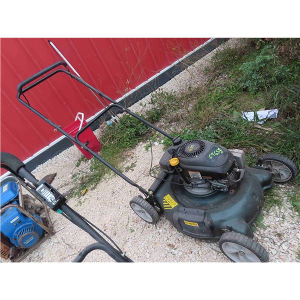Yard Works 6.5 HP Gas Push Mower - works