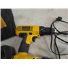 Image 6 : DeWalt Power Angle Grinder 7Amp & DeWalt 1/2" Drill 18V 2 Battery, Charger, Case