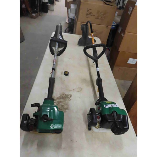2 Gas Weed Eaters - Both Not Running from Sitting