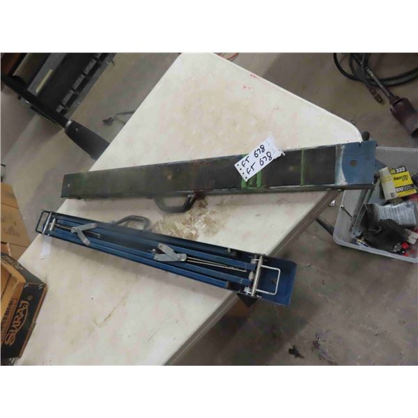 Set of Mastercraft Metal Folding Saw Horse
