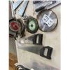 Image 6 : Power Circular Saw with Extra Blades, New Hand Wood Chisel, Saws, Hinges