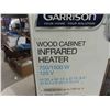 Image 3 : New Garrison Infrared 1500Watt Heater in Wooden Cabinet