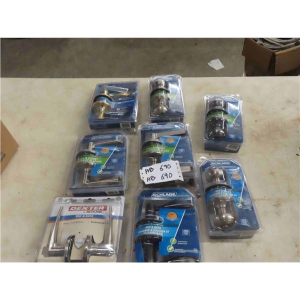 8 New Schlage Door Knobs