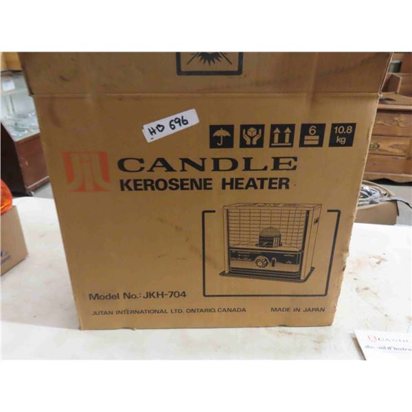 Candle Kerosene Heater Model JKH-704 - New Old Stock