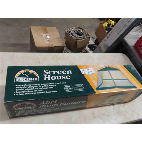 Escort Screen House - Believed to be New - 12' x 12' 