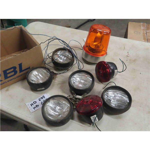 Sealed Lights; Tail Light, Beacon