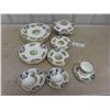 Image 1 : Foley China - Broadway, 29pcs ; 7 Dinner Plates, 5 Luncheon Plates, 4 Brea + Butter