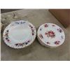 Image 3 : Hammersley China, 22 pcs ; 7 Dinner Plates, 3 Lunch Plates, Nut Dish, Jar with Lid, 