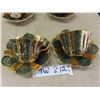 Image 3 : 6 Tea Cups + Saucers - Royal Stuart ' Jewelled' 