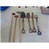 Image 1 : Yard Tools : Hoe , Pitch Fork , Spades, Plus