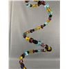 Image 2 : Vintage 4 Strands Of Various Colours Glass Stones Wire Bracelet