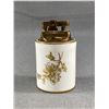 Image 1 : Delicate Hand Painted Hammersley Bone Chine Tabletop Lighter - England