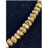 Image 2 : Heavy Solid Metal Bead Necklace w/ Toggle Clasp