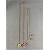 Image 1 : 3 Delicate Vintage Necklaces & Earrings
