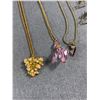 Image 2 : 3 Delicate Vintage Necklaces & Earrings
