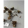 Image 2 : Set Of 6 (+1) Victorian Brass & Iron Castors