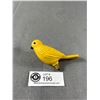 Image 2 : Antique Xmas Light Bulb - Yellow Bird