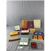 Image 1 : Lot Of Various Interesting Playing Cards, Holders & More