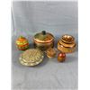 Image 3 : Lot Of Various Wood Bowls - Some Handpainted & Carved