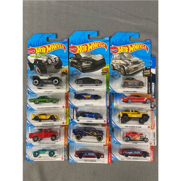 Lot Of Collectible Hot Wheels Vehicles In Original Packaging