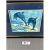 Image 2 : Tube Linked Porcelain Dolphin Plaque