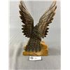 Image 2 : Hand Carved Light Wood, May Be Pine, Eagle, No Damage, 10 1/2"H