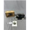 Image 1 : Ford Model T Watkins Die Cast By Ertle CollectiblesVery Nice Condition. 1/25 Scale