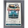 Image 2 : Original 1999 SaskatoonSuper Run Wood Car Show Sign and 2001 Grand National Roadster Show Felt Poste