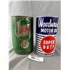 Image 1 : Vintage Castrol Heavy Duty & Woodwards Super Duty Oil Quart. Empty