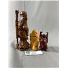 Image 1 : 3 Asian Wood Carvings