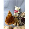 Image 2 : Lot Of Vintage Teddy Bears (Some w/ Movable Arms/Legs) & Dogs