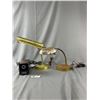 Image 1 : Panasonic Electric Pencil Sharpener & Brass Task Lamp & Gooseneck Task Lamp